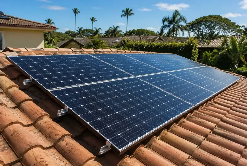 Installation de panneaux solaires à Bretx